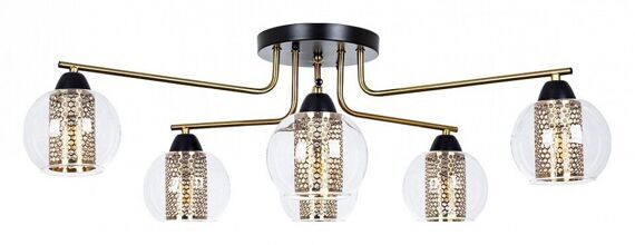 Потолочная люстра Arte Lamp Manchester A7045PL-6BK